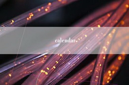 calendar