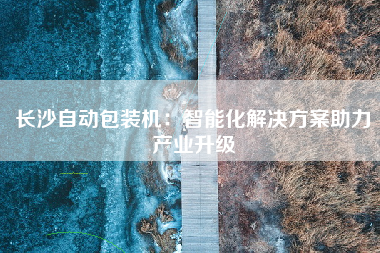 长沙自动包装机：智能化解决方案助力产业升级