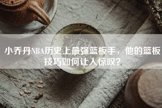 小乔丹NBA历史上最强篮板手，他的篮板技巧如何让人惊叹？