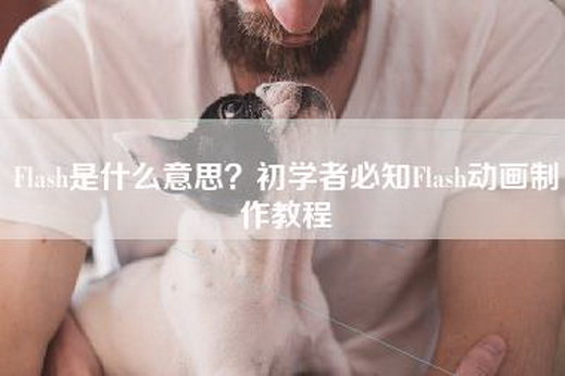 Flash是什么意思？初学者必知Flas—制作教程