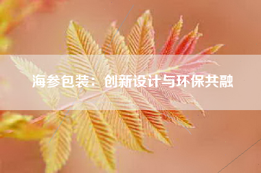 海参包装：创新设计与环保共融