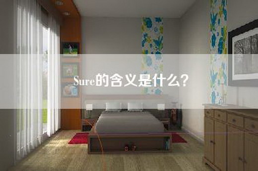 Sure的含义是什么？