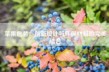 苹果包装：创新设计与环保材料的完美结合