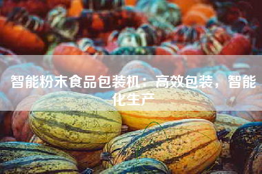 智能粉末食品包装机：高效包装，智能化生产