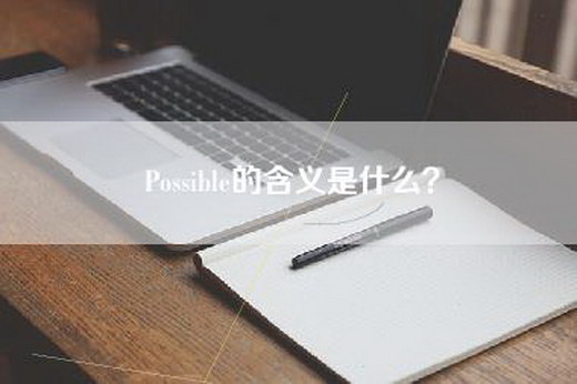 Possible的含义是什么？