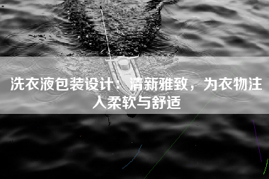 洗衣液包装设计：清新雅致，为衣物注入柔软与舒适