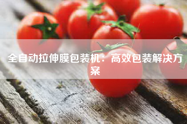 全自动拉伸膜包装机：高效包装解决方案