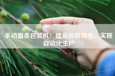 手动面条包装机：提高包装效率，实现自动化生产