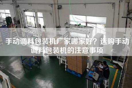 手动调料包装机厂家哪家好？选购手动调料包装机的注意事项